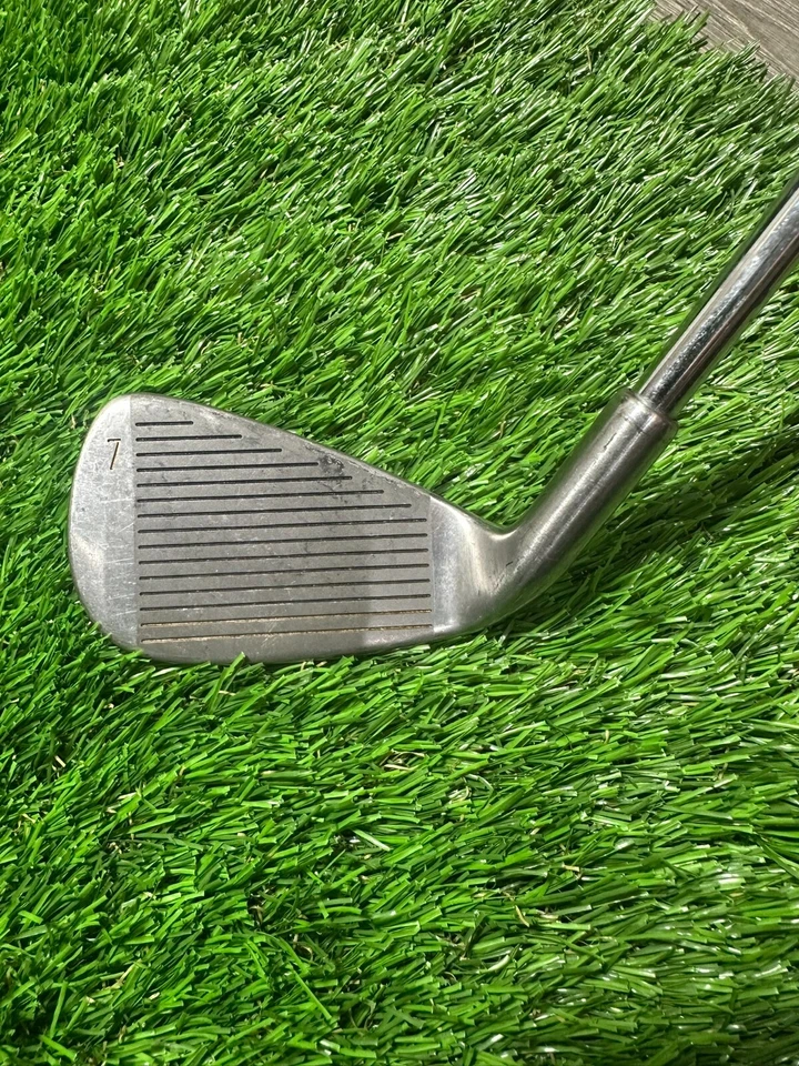 Club de golf Dunlop XLT-15 de gran tamaño 7 hierro 431 acero inoxidable diestro Foto 2 de 4