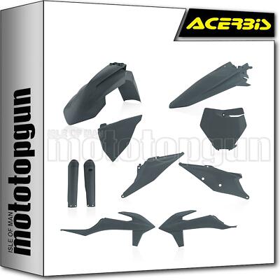 ACERBIS FULL PLASTICS KIT GREY METAL KTM XC 125 2020 20 2021 21 2022 22