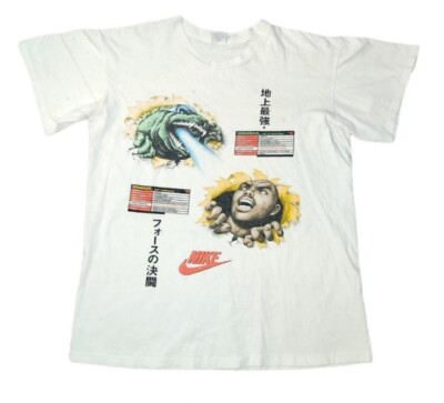 Vintage Nike TShirt 1992🔥Godzilla Vs Charles Barkley🔥TShirt Size