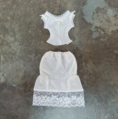 Dollhouse Ladies Lingerie Camisole and Slip 1:12 Scale Miniature Decoration Only - Image 1 of 3