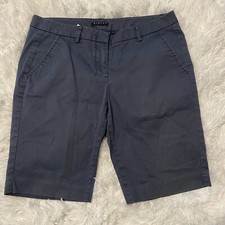 Sisley Womens Size 6 Italian 42 Blue Bermuda Shorts EUC