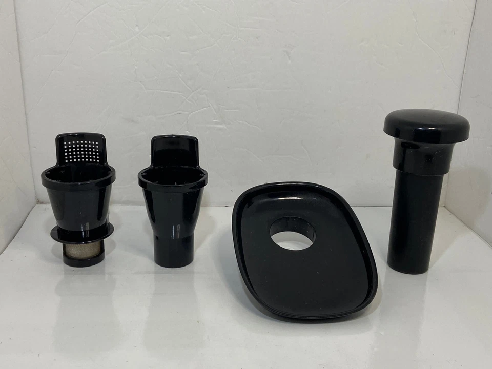 🐞 Exprimidor compacto BioChef eje prensado en frío frutas verduras 1 pieza de repuesto I6 Foto 3 de 4