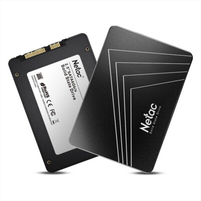 Netac 256GB SSD intern 2,5 Zoll SATA III 6Gb/s Festplatte Solid State Drive