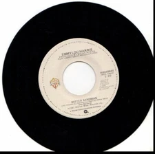 EMMYLOU HARRIS MISTER SANDMAN/FOOLS THIN AIR USED 45RPM VINYL
