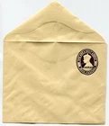 Bahrain 1942 overprinted on India KGVI 1½a postal stationery envelope unused