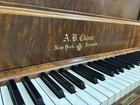 A. B. Chase Upright Piano 88 Keys 3 Pedals Walnut Finish Brown Wood — photo 1