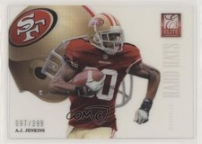 2012 Elite Rookie Hard Hats 97/399 AJ Jenkins #9 y0i