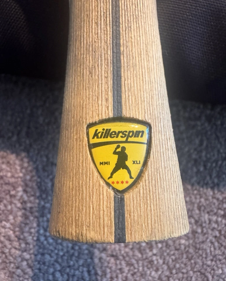 Paleta de tenis de mesa Killerspin Jet400 Smash N1 con estuche de almacenamiento negro rojo *LEER Foto 4 de 4