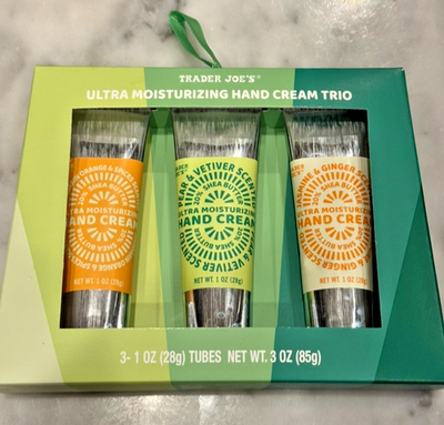 Trader Joe's Ultra Moisturizing Hand Cream Trio Set Limited