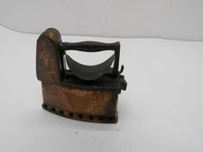 Vintage Metal Durham Industries USA Miniature Press Sad Iron Old style