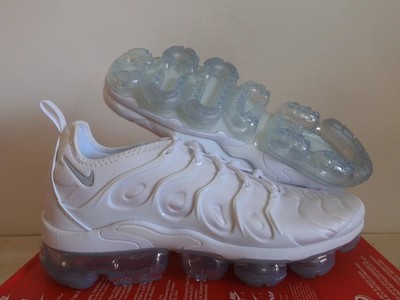 Nike Air Vapormax Plus White-Pure Platinum Mens Sz 10 [924453-100]