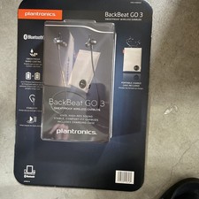 Plantronics Moisture-Resistant Earphones Wireless Bluetooth Charging Case Cobal