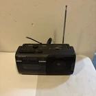 Vintage Sony CFM-10 Portable AM/FM Radio Cassette Player Recorder Boombox Tested