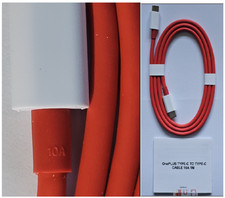 ONEPLUS TYPE C CABLE FOR ONEPLUS 3 5 6 7 8 9 10 11 NORD 1m 6.5A  OR 10A 1m
