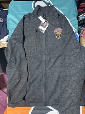NWT Men s Large Montana Grizzlies Antigua Full Zip Charcoal Jacket