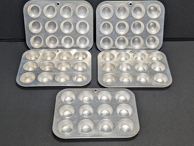 Lot Of Mirro Aluminum Mini Muffin Cupcake Pans