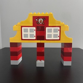 Lego Duplo 6138 My First Fire Station Complete Set Firefighter Fireman Truck