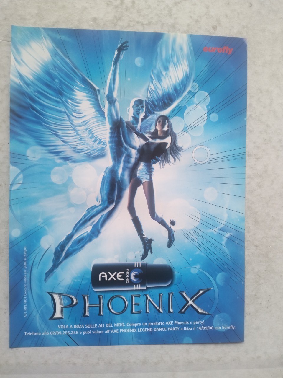 RITAGLIO - EUROFLY AXE PHOENIX - GQ 2000