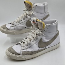 Nike Blazer Mid 77 Sneakers Mens 8 White High Top BQ6806-106