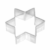 Birkmann Ausstechform Stern Ausstecher PläTzchenform PläTzchen WeißBlech 6 Cm