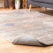 nuLOOM 6' x 9' 1/4" Thick Felt Rug Pad Non-Slip Backing Made in USA