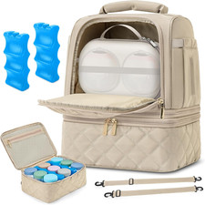 Wearable Breast Pump Bag,Willow/Eufy/Elvie/Spectra/Medela/Momcozy M5/S12 Pro,Bre