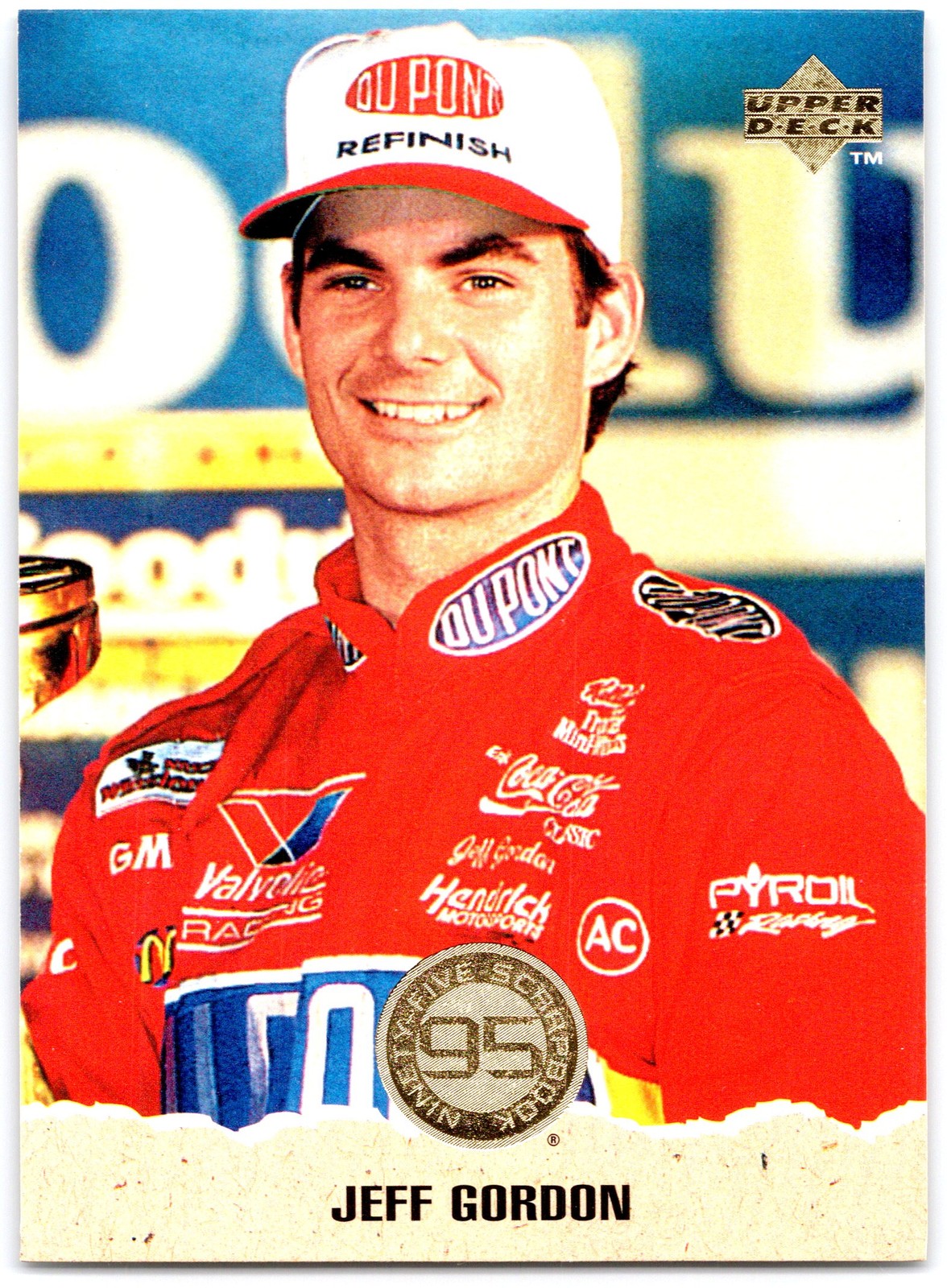 1996 Upper Deck #72 Jeff Gordon