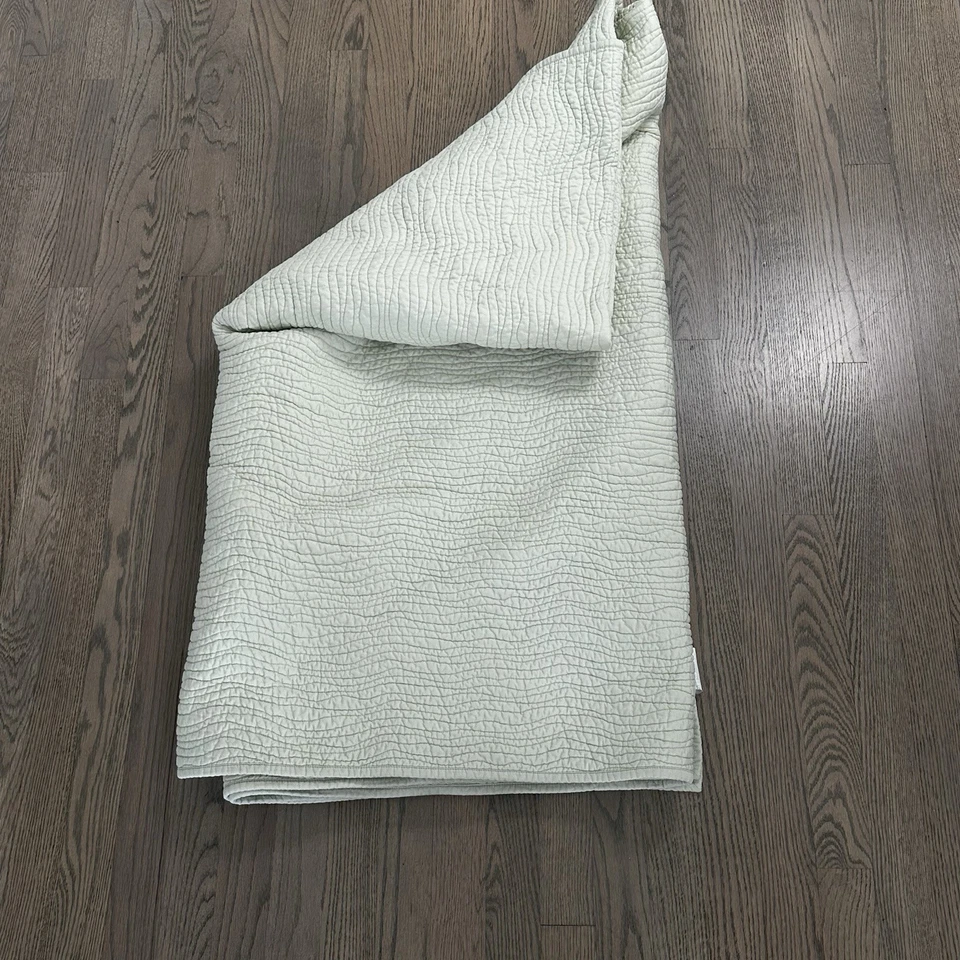 Colcha edredón Style & Co Home pistacho matelassé granja elegante completa/queen Foto 2 de 4