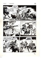 Tex- Il guerriero immortale - p.94 - Ernesto Seijas - Tavola Originale  - 2014