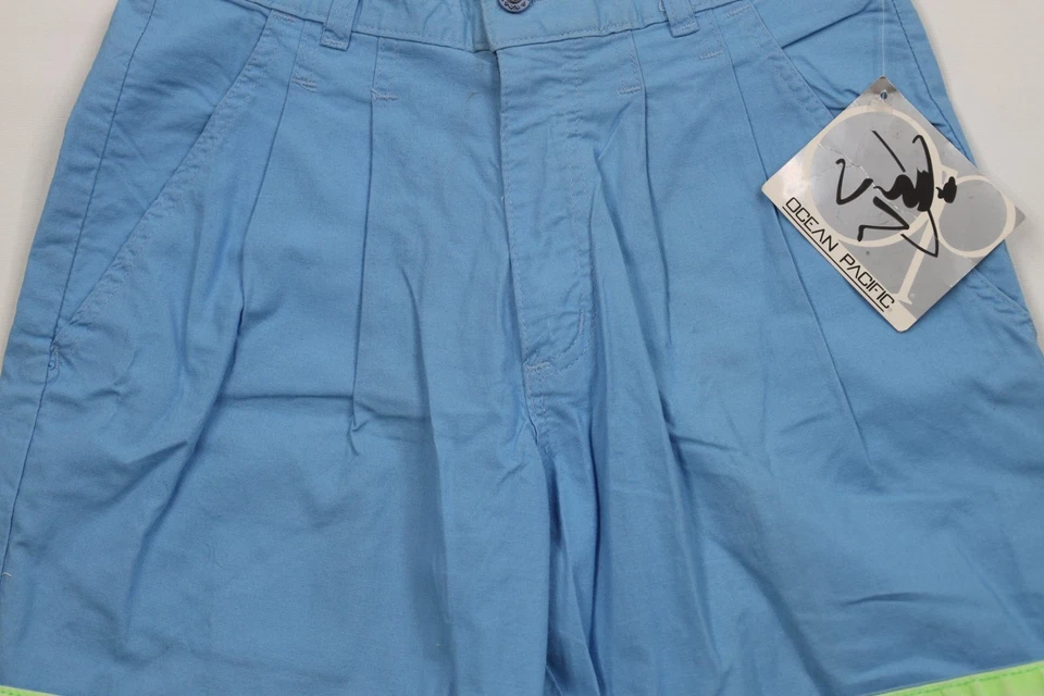 Pantalones Cortos Deadstock De Colección Años 90 Ocean Pacific Para Hombres 28 Deletrear Surf Puño Abatible EE. UU. Foto 3 de 4