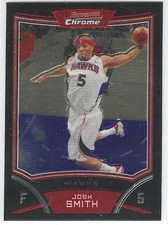 Josh Smith 2008-09 Bowman Chrome #6 HAWKS