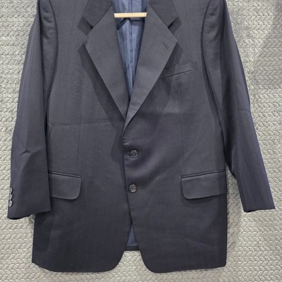 Classic Navy Blue Men's Tailored Suit