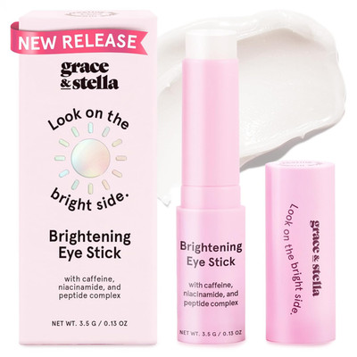 under Eye Brightener Balm Stick - Travel Essentials - Caffeine Eye Cream for Dar