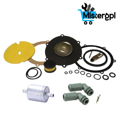 Reparatursatz Verdampfer Landi Renzo LSE98-LI10+ 2x Raccordi Wasser+ Filter GPL