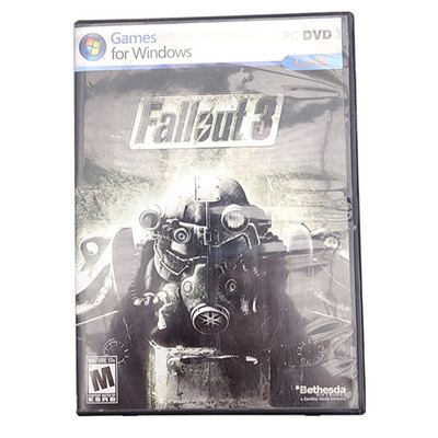 Fallout 3 PC DVD Video Game For Windows with Manual Computer Software Complete