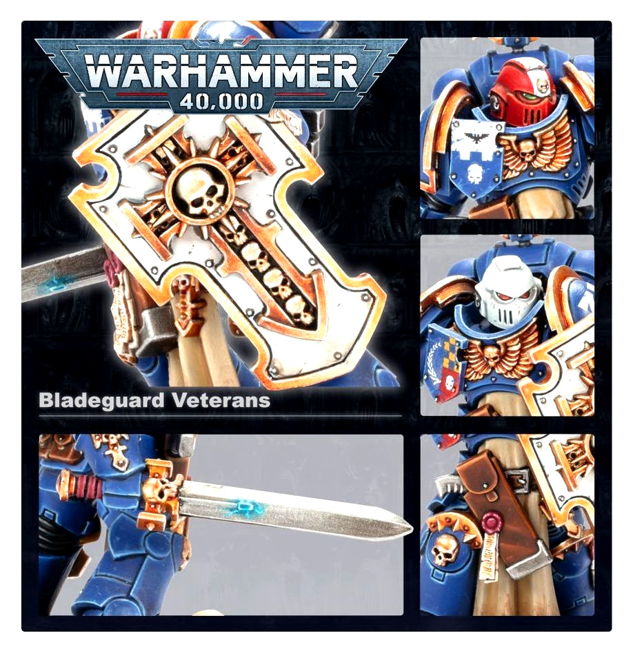 Bladeguard Veteran Squad Space Marines 40K + Free Fast Postage — image 2