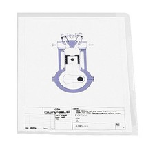 Image of Durable A4 120 mu Polypropylene Pockets - Transparent colourless