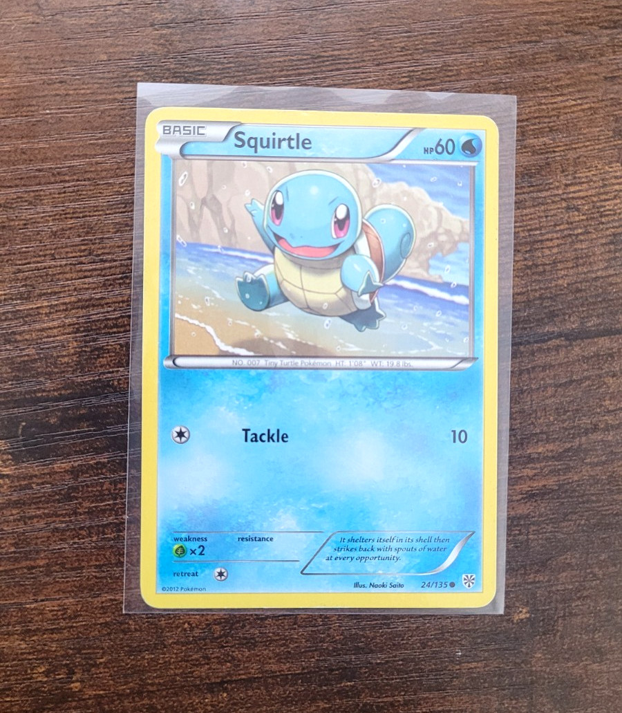 Squirtle 24/135 Plasma Storm Regular LP Condition