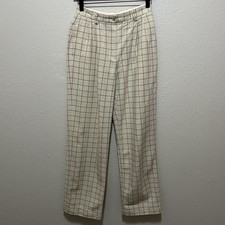 Vintage Liz Sport Plaid Trousers Size 6 Academia 90s Preppy Liz Claiborne