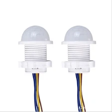 2PCS  PIR Sensor Detector  110V 220V Human Body Infrared Motion Sensor9941