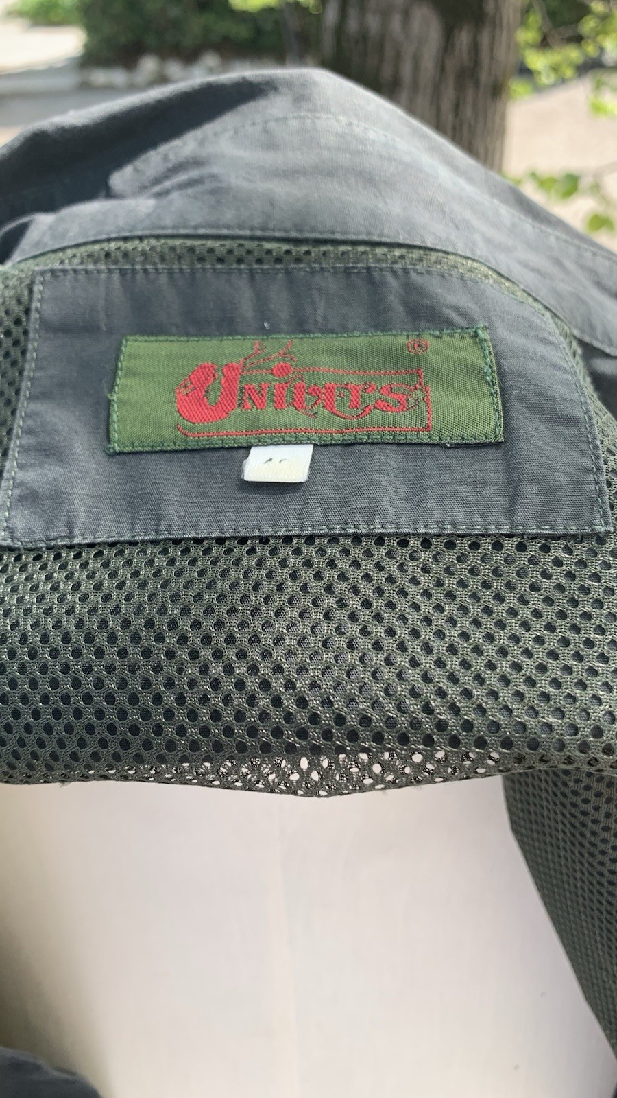 Camicia Uniers Uomo Verde Tg L Manica Corta Cotone Tasche Outdoor