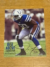 SIGNED Jerrell Freeman  8x10 Promo Photo Autograph Guaranteed Authentic Colts