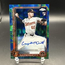 2025 Topps Chrome Update Chayce McDermott #RA-CM Blue/Green Lava Refractor /175