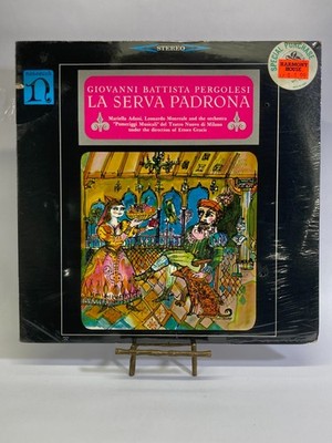 Giovanni Battista Pergolesi La Serva Padrona Vinyl LP 1966 Record Sealed H-1043