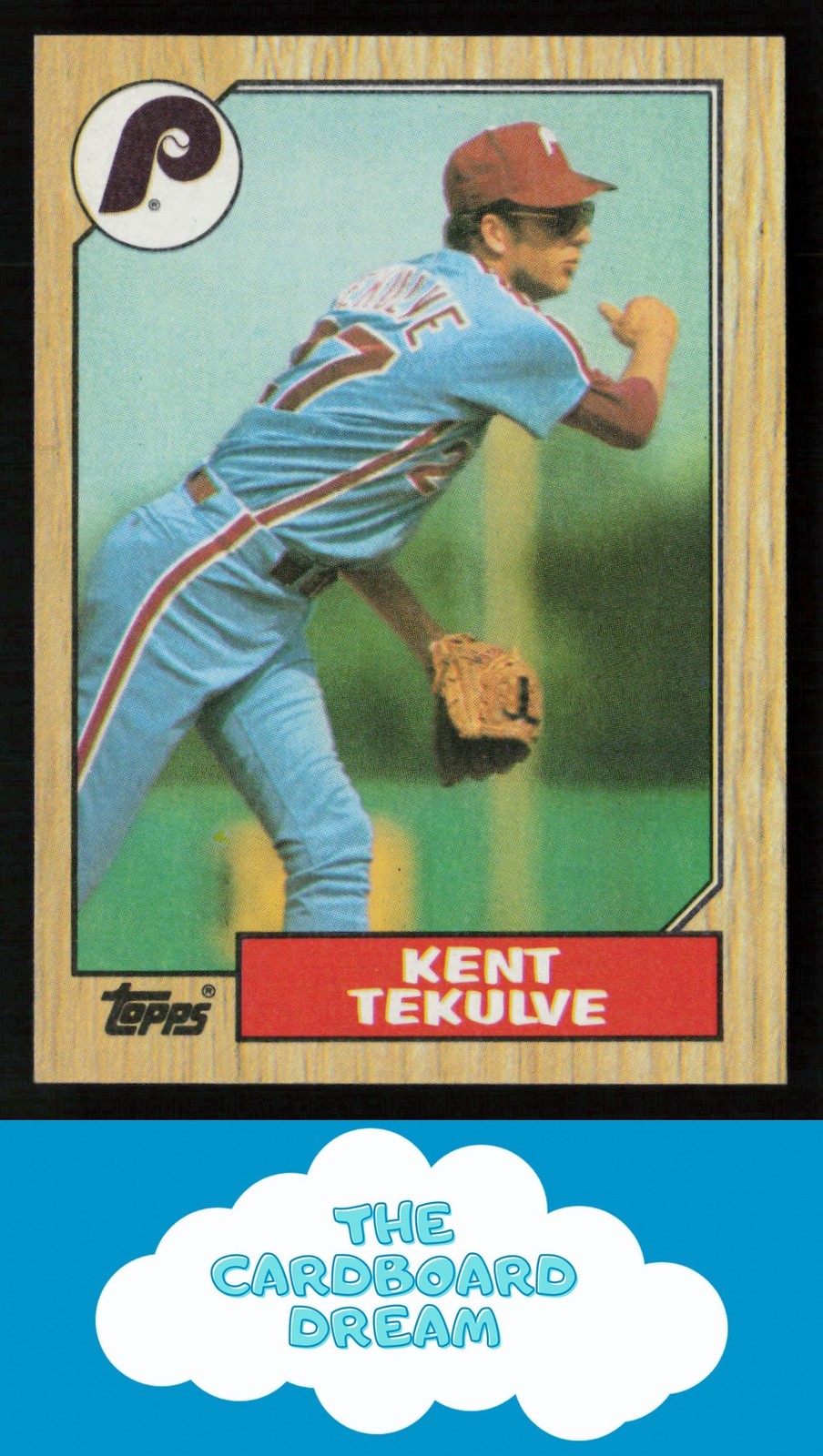 Kent Tekulve 1987 Topps #684 Philadelphia Phillies Baseball Card
