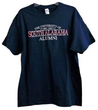 ALUMNI University Of South Alabama T-Shirt Adult L Large Jaguars
