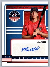 Talan Bell 2023 Stars & Stripes National Team Development Program Auto #NTDP-TB
