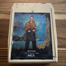Elton John - CARIBOU  8 -Track Tape Cartridge MCA MCAT-2116