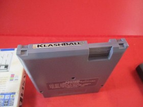 Klash Ball (Nintendo NES) COMPLETE w/ Box manual game WORKS! Klashball Clash