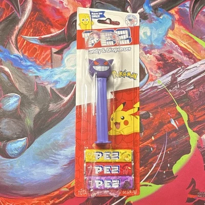 PEZ Candy & Dispenser Pokemon Gangar, 3 Candy Refills Best Before 04/2030 - Image 1 of 3
